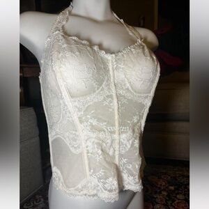 Victoria's Secret Cream Lace Chemise